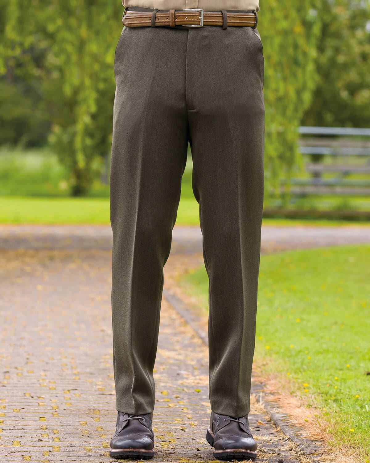 Mens Off White Cavalry Twill Breeches - The Hunting Stock Market