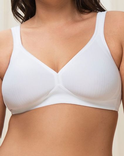 Ladies Modern soft cotton bra with moulded cups