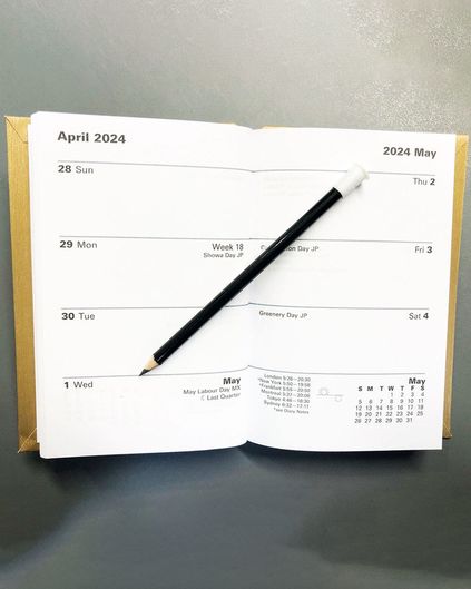 free 2024 gold diary pocket size | Country Collection