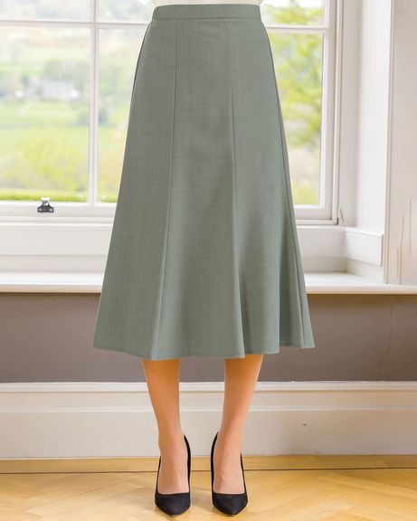 Ladies Olive Green Sandown Skirt