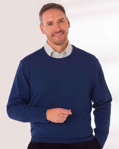 Merino Wool Crew Neck Jumper