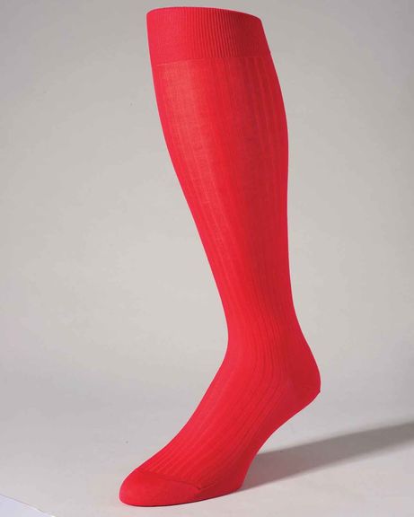 Pantherella Pure Cotton Knee Socks