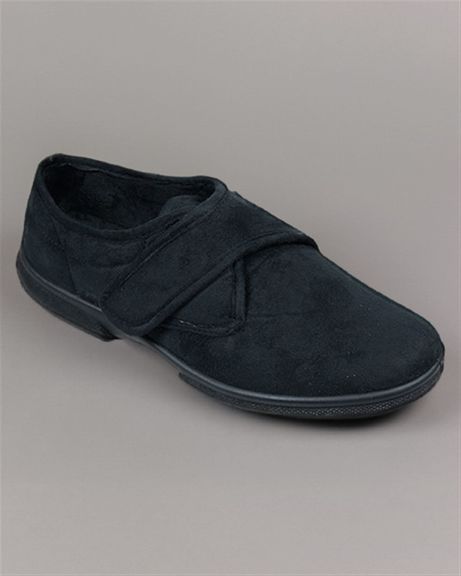 DB Wider Fit Velcro Strap House Shoes