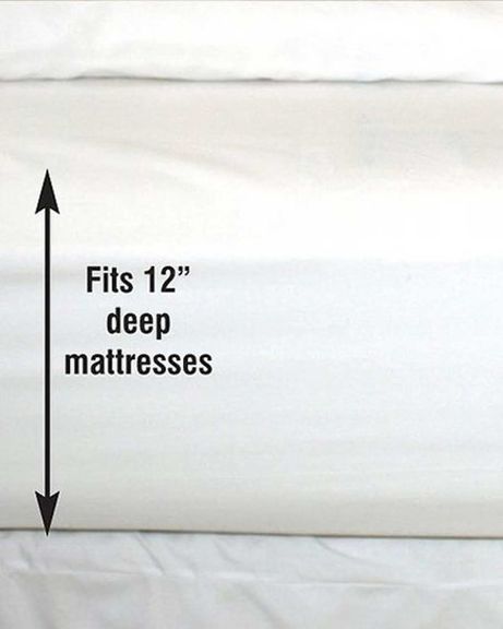 Easycare Polycotton Extra Deep Fitted Sheets