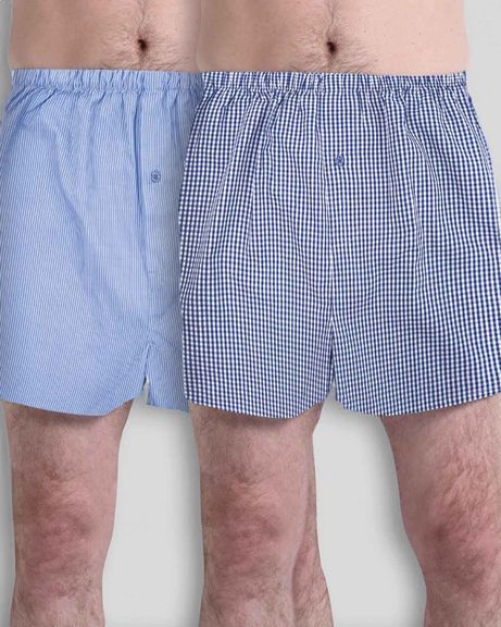 Mens Pure Cotton Boxer Shorts