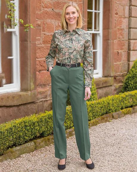 Nova Tana Lawn® Blouse and Sandown Trousers Outfit