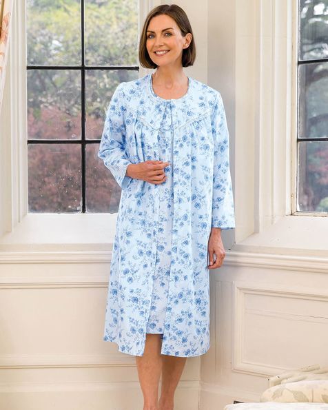 button front nightdress