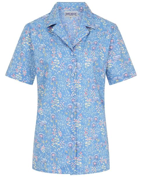 Emilia Tana Lawn® Short Sleeve Floral Blouse | Country Collection